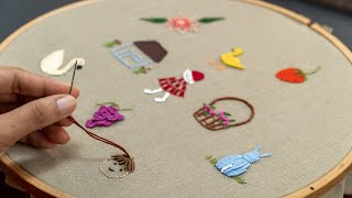 10 Cute Ideas for Baby Clothes Beginners Guide to Embroidery [upl. by Huntley501]