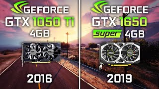 GTX 1050 Ti vs GTX 1650 Super Test in 10 Games [upl. by Cristabel]