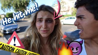 I got BEAT up prank he FREAKS out [upl. by Asta]