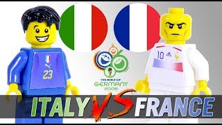 LEGO World Cup 2006 ITALY  FRANCE [upl. by Eybbob]