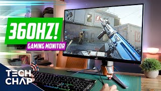 The ULTIMATE 360hz Gaming Monitor ASUS ROG PG259QN Review  The Tech Chap [upl. by Ebony]