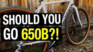 650b gravel bike Should you get one 650b vs 700c [upl. by Kidd67]