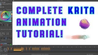 COMPLETE Krita Animation DemoTutorial in 30 MINS [upl. by Sirrah589]