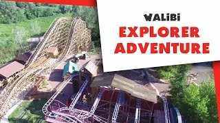 Explorer Adventure  un espace dédié aux chercheurs dor  Le parc Walibi RhôneAlpes [upl. by Swiercz]