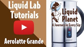 Liquid Lab  Aerolatte Grande Milk Frother [upl. by Suiram]