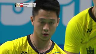 Dubai World Superseries Finals 2017  Badminton Day 3 M3MD  GidSuk vs LiLiu [upl. by Jerrilee158]