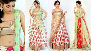 4 Easy Dupatta Settings for BridesWeddings  How to Wear Lehenga Perfectly  Fashion Tips Anaysa [upl. by Yemac637]