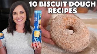 10 Canned Biscuit Dough Recipes  MyRecipes [upl. by Budworth]