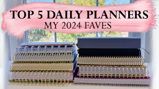 TOP 5 DAILY PLANNERS  2024 [upl. by Lacsap]