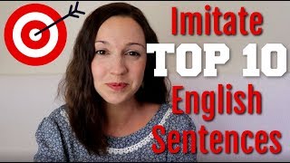 How to Pronounce TOP 10 English Sentences [upl. by Keelia]