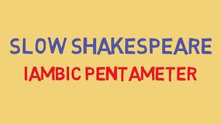 What is Iambic Pentameter [upl. by Iralam404]