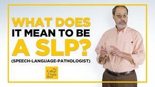 What is a SLP SpeechLanguage Pathologist [upl. by Gregorio373]