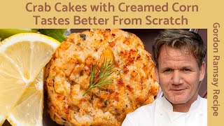 Gordon Ramsays Crab Cake Discover the Secret Behind Recipe [upl. by Kirred]