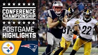 Steelers vs Patriots  AFC Championship Game Highlights [upl. by Inez]