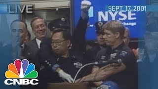 Reopening the NYSE after 911  Archives  CNBC [upl. by Glen]