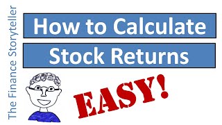 How to calculate stock returns [upl. by Bran]