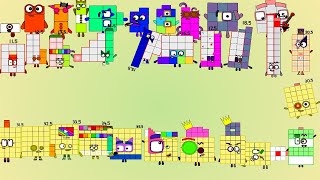 Numberblocks Band Halves 05 to 555 and film So I Need Pentedecimal 77 To Figured Out IN 3 [upl. by Champagne776]