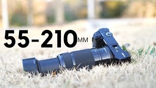 Sony 55210mm Telephoto Lens Overview [upl. by Haymes229]