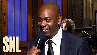 Dave Chappelle StandUp Monologue  SNL [upl. by Grazia]