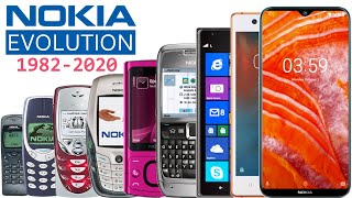 All Nokia Mobiles Evolution From First to Last 1982  2020 [upl. by Sears]