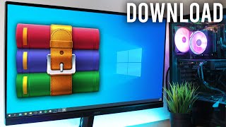 How To Download WinRAR For PC  Install WinRAR For Windows 10 [upl. by Hayes]