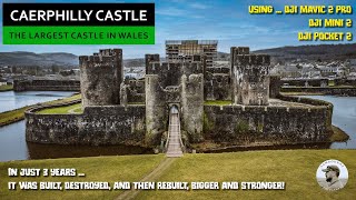 Caerphilly Castle  The Largest in Wales 2nd in Britain [upl. by Punke]