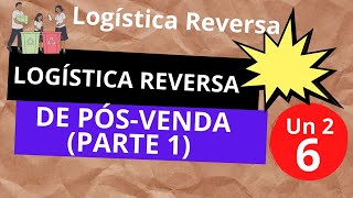 LOGÍSTICA REVERSA Aula 6 de 15  Un 2  Logística Reversa de PósVenda parte 1 [upl. by Ibby316]