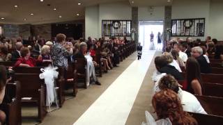 Pittsburgh Wedding Videography  Processional [upl. by Nagiam878]