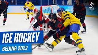 Sweden vs Canada  Mens Ice Hockey Quarterfinal  Full Replay  Beijing2022 [upl. by Submuloc938]