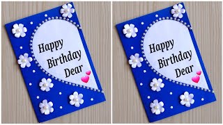 DIY Birthday Card ideas easy  Beautiful Handmade Birthday greeting card  How to make Birthday card [upl. by Jorge]