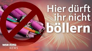 Silvester 2023 Mehr Böllerverbotszonen in NRW  Aktuelle Stunde [upl. by Nikolia]