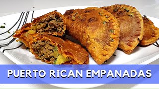 How to Make Puerto Rican Empanadas  Empanadillas [upl. by Mancino]