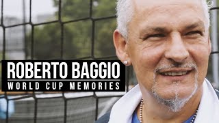 Roberto Baggio  World Cup memories the Azzurri and classic boots [upl. by Ashli]