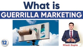 What is Guerrilla Marketing in Hindi  Guerrilla Marketing Ideas  Guerrilla Marketing Hitesh Gupta [upl. by Egrog70]