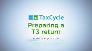 Preparing a T3 return  June 25 2019 [upl. by Ahsinra227]