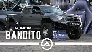 Sick 2013 Toyota Tacoma PreRunner Bandito  Built by SMP Fab Works [upl. by Elboa908]