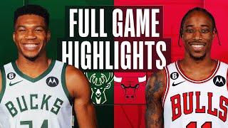 BUCKS at BULLS  FULL GAME HIGHLIGHTS  December 28 2022 [upl. by Geraldine]