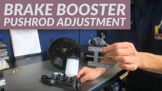 How To Brake Booster Pushrod Adjustment [upl. by Tareyn178]