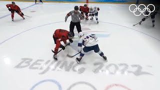 Canada 🆚 USA  Highlights🏒  Mens Ice Hockey Beijing 2022 [upl. by Ecnal256]