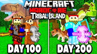 I spent 200 Days on a HARDCORE TRIBAL Island [upl. by Eirruc]