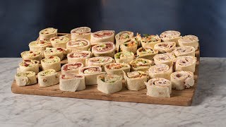 Sandwich Pinwheels  4 Ways [upl. by Cherida]