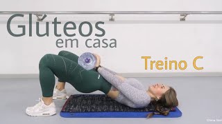 Treino de Glúteos para Ganho de Massa Muscular em Casa  quot TREINO Cquot [upl. by Oznol]