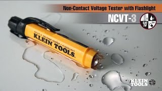 NCVT3 NonContact Voltage Tester with Flashlight [upl. by Eislehc]