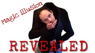 Head drop illusion trick REVEALED  How to [upl. by Hak]