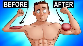 9 Best Home Bicep amp Tricep Exercises NO EQUIPMENT [upl. by Beberg]