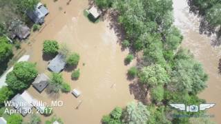 Waynesville Missouri Flood  April 30 2017 [upl. by Krenek843]