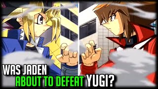 Was Jaden About To Defeat Yugi Yugioh GX Finale [upl. by Weirick733]