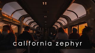 3 days aboard the California Zephyr train  from San Francisco to Chicago [upl. by Kenzi]