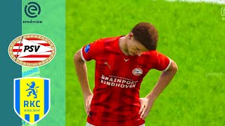 Highlights PSV  RKC Waalwijk  Eredivisie 20242025 [upl. by Mattie]