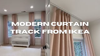 IKEA VIDGA  MODERN CURTAIN TRACK SYSTEM [upl. by Dorisa]